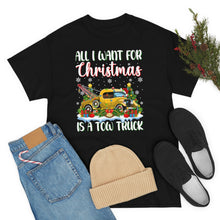 Load image into Gallery viewer, Tow Truck Xmas Shirt All I Want For Christmas Is A Tow Truck T-Shirt
