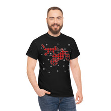 Load image into Gallery viewer, Matching Family Red Buffalo Plaid Motocross Christmas Pajama T-Shirt
