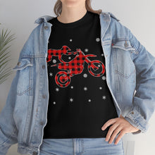 Load image into Gallery viewer, Matching Family Red Buffalo Plaid Motocross Christmas Pajama T-Shirt
