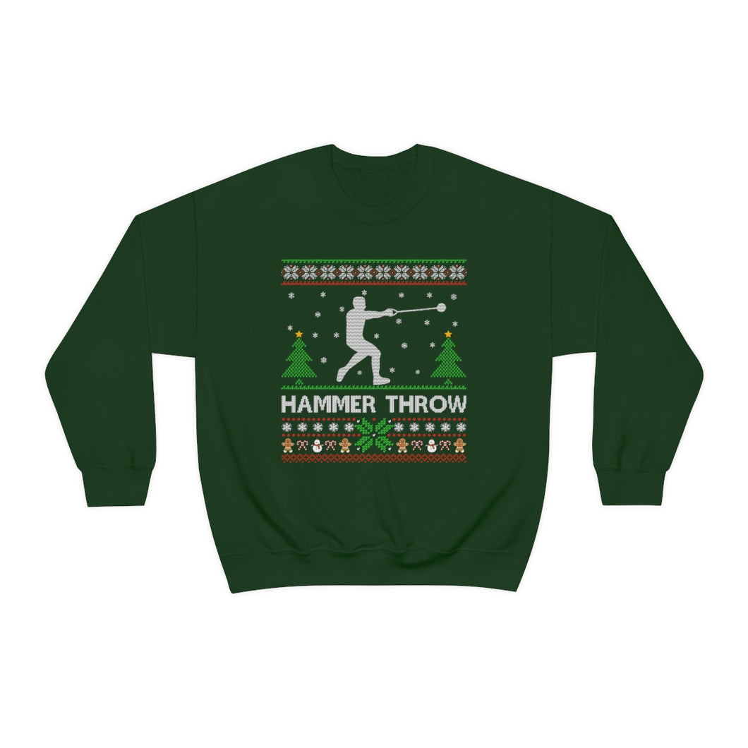 Ugly Hammer Throw Christmas Sweater