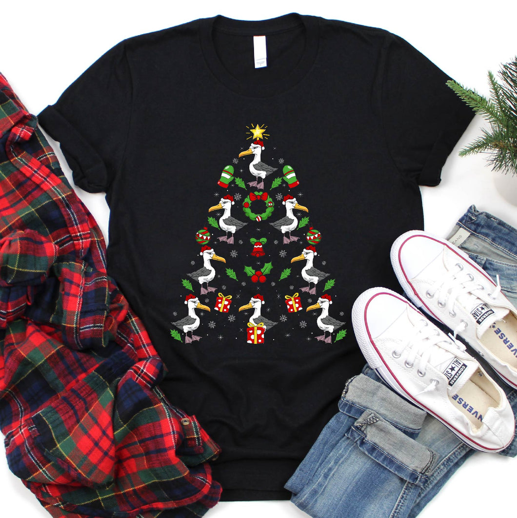 Albatross Christmas Tree Albatross Xmas T-Shirt for Men Women Girls Kids