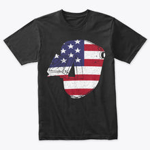 Load image into Gallery viewer, USA Patriotic American Flag Welding Helmet Welder 4th of July T-Shirt
