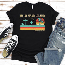 Load image into Gallery viewer, Vintage Family Summer Vacation Men Women Girls Bald Head Island Beach North Carolina T-shirt
