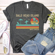 Load image into Gallery viewer, Vintage Family Summer Vacation Men Women Girls Bald Head Island Beach North Carolina T-shirt
