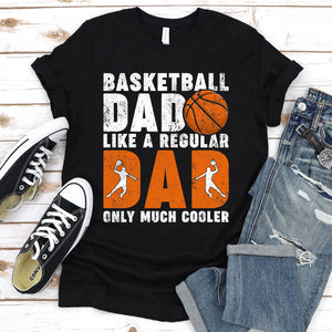 Men's Basketball Dad - Funny Basketball Dad Father Day T-Shirt