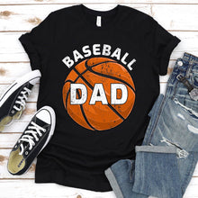 Load image into Gallery viewer, Men&#39;s Basketball Dad - Basketball Player Vintage Basketball Fathers Day T-Shirt

