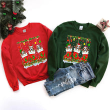 Load image into Gallery viewer, Beagle Christmas Socks Lighting Shirt Beagle Xmas T-Shirt
