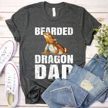 Load image into Gallery viewer, Bearded Dragon Lover Bearded Dragon Dad Fathers Day T-shirt
