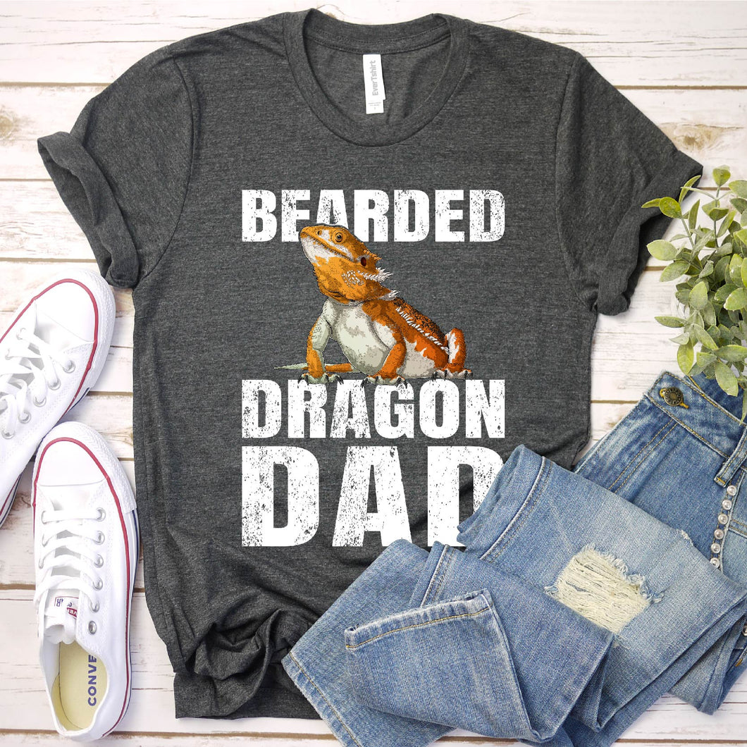 Bearded Dragon Lover Bearded Dragon Dad Fathers Day T-shirt