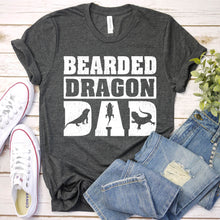 Load image into Gallery viewer, Bearded Dragon Lover Bearded Dragon Dad Fathers Day T-shirt

