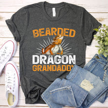 Load image into Gallery viewer, Bearded Dragon Lover Bearded Dragon Grandaddy Fathers Day T-shirt
