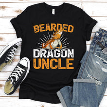 Load image into Gallery viewer, Bearded Dragon Lover Bearded Dragon Uncle Fathers Day T-shirt
