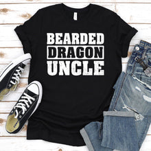 Load image into Gallery viewer, Bearded Dragon Shirt Bearded Dragon Uncle Fathers Day T-shirt
