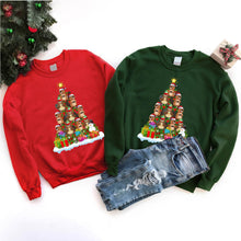 Load image into Gallery viewer, Beaver Animal Christmas Tree Beaver Xmas T-Shirt for Men Women Girls Kids
