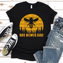 Load image into Gallery viewer, Men&#39;s Bee Vintage Beekeeper Keeping Bee Bonus Dad Father&#39;s Day T-Shirt
