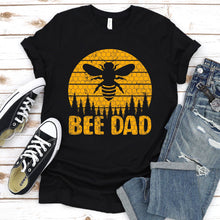 Load image into Gallery viewer, Men&#39;s Bee Vintage Beekeeper Keeping Bee Dad Father&#39;s Day T-Shirt
