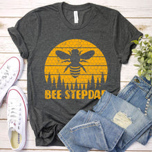 Load image into Gallery viewer, Men&#39;s Bee Vintage Beekeeper Keeping Bee Stepdad Father&#39;s Day T-Shirt
