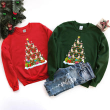 Load image into Gallery viewer, Belgian Malinois Dogs Christmas Tree Belgian Malinois Xmas T-Shirt
