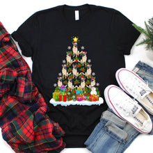 Load image into Gallery viewer, Belgian Malinois Dogs Christmas Tree Belgian Malinois Xmas T-Shirt
