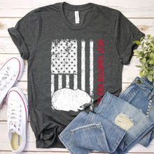Load image into Gallery viewer, Best Hamster Dad Ever Usa Flag Hamster Fathers Day T-shirt
