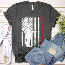 Load image into Gallery viewer, Best Mailman Dad Ever Usa Flag Mailman Fathers Day T-shirt
