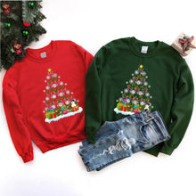 Load image into Gallery viewer, Bicycle Christmas Tree Bicycle Xmas T-Shirt for Men Women Girls Kids
