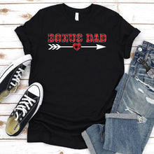 Load image into Gallery viewer, Bonus Dad Pajama Shirt Bonus Dad Father&#39;s Day T-shirt
