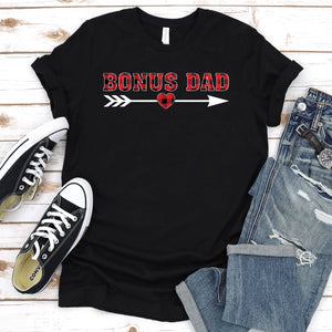 Bonus Dad Pajama Shirt Bonus Dad Father's Day T-shirt
