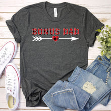 Load image into Gallery viewer, Bonus Dad Pajama Shirt Bonus Dad Father&#39;s Day T-shirt
