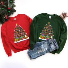 Load image into Gallery viewer, Brussels Griffon Dog Christmas Tree Brussels Griffon Xmas T-Shirt
