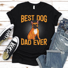 Load image into Gallery viewer, Bset Dog Dad Ever Funny Dog Dad Father&#39;s Day T-Shirt

