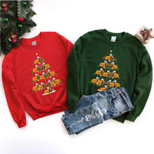 Load image into Gallery viewer, Xmas Lighting Bulldozer Christmas Tree T-Shirt for Men Women Girl Kids
