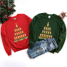 Load image into Gallery viewer, Burrito Fast Food Christmas Tree Shirt Burrito Fast Food Christmas T-Shirt for Men Women
