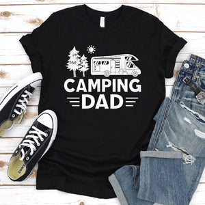 Camping Lover Shirt Camping Dad Father's Day T-shirt