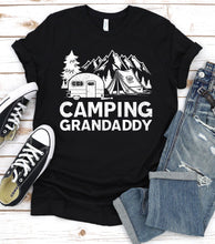 Load image into Gallery viewer, Funny Camping Grandaddy Fathers Day T-shirt
