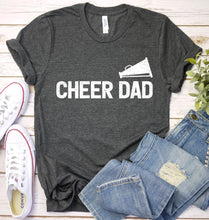 Load image into Gallery viewer, Cheer Dad Fathers Day T-shirt
