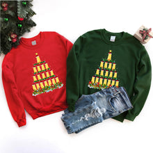 Load image into Gallery viewer, Cheese Fast Food Christmas Tree Shirt Cheese Fast Food Christmas T-Shirt
