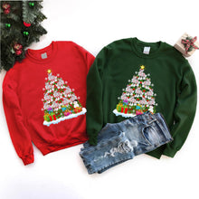 Load image into Gallery viewer, Chinese Crested Dog Christmas Tree Chinese Crested Xmas T-Shirt
