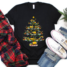 Load image into Gallery viewer, Christmas Lighting Construction Truck Christmas Tree T-Shirt for Men Women Girl Kids
