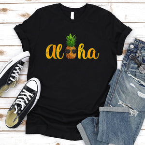 Family Summer Vacation Men Women Girls Aloha Beach Hawaii T-Shirt