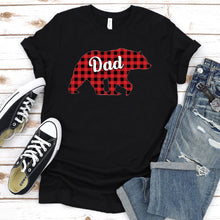 Load image into Gallery viewer, Dad Bear Shirt Dad Bear Father&#39;s Day Pajama T-shirt

