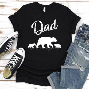 Bear Lover Funny Dad Bear Fathers Day T-shirt