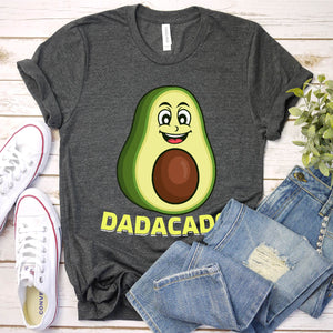 Dadacado Funny Avocado Dad Father's Day Daddy Men T-Shirt