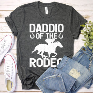 Daddio Of The Rodeo Horseback Riding Father's Day T-shirt