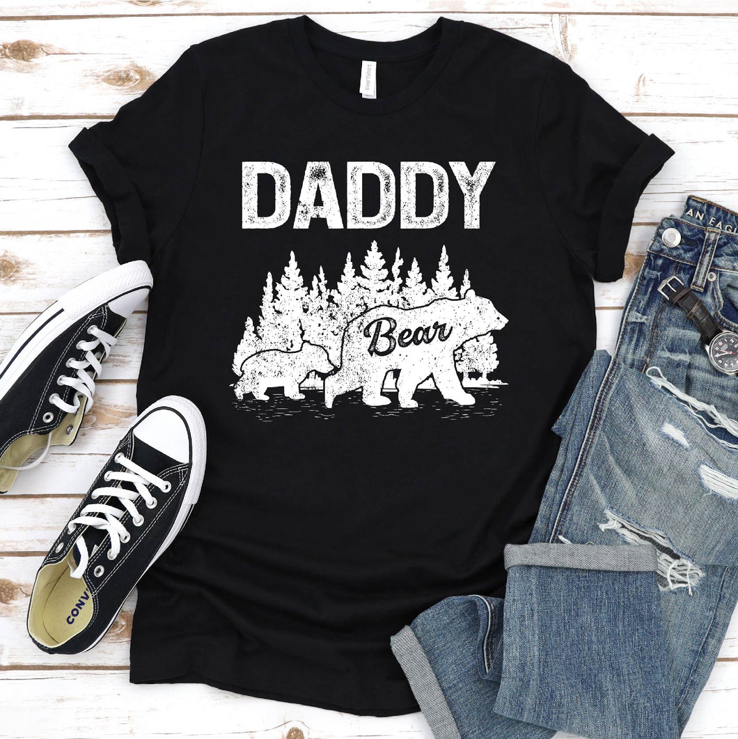 Daddy Bear Shirt Daddy Bear Fathers Day T-shirt