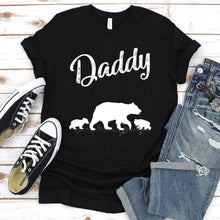 Load image into Gallery viewer, Bear Lover Funny Daddy Bear Fathers Day T-shirt
