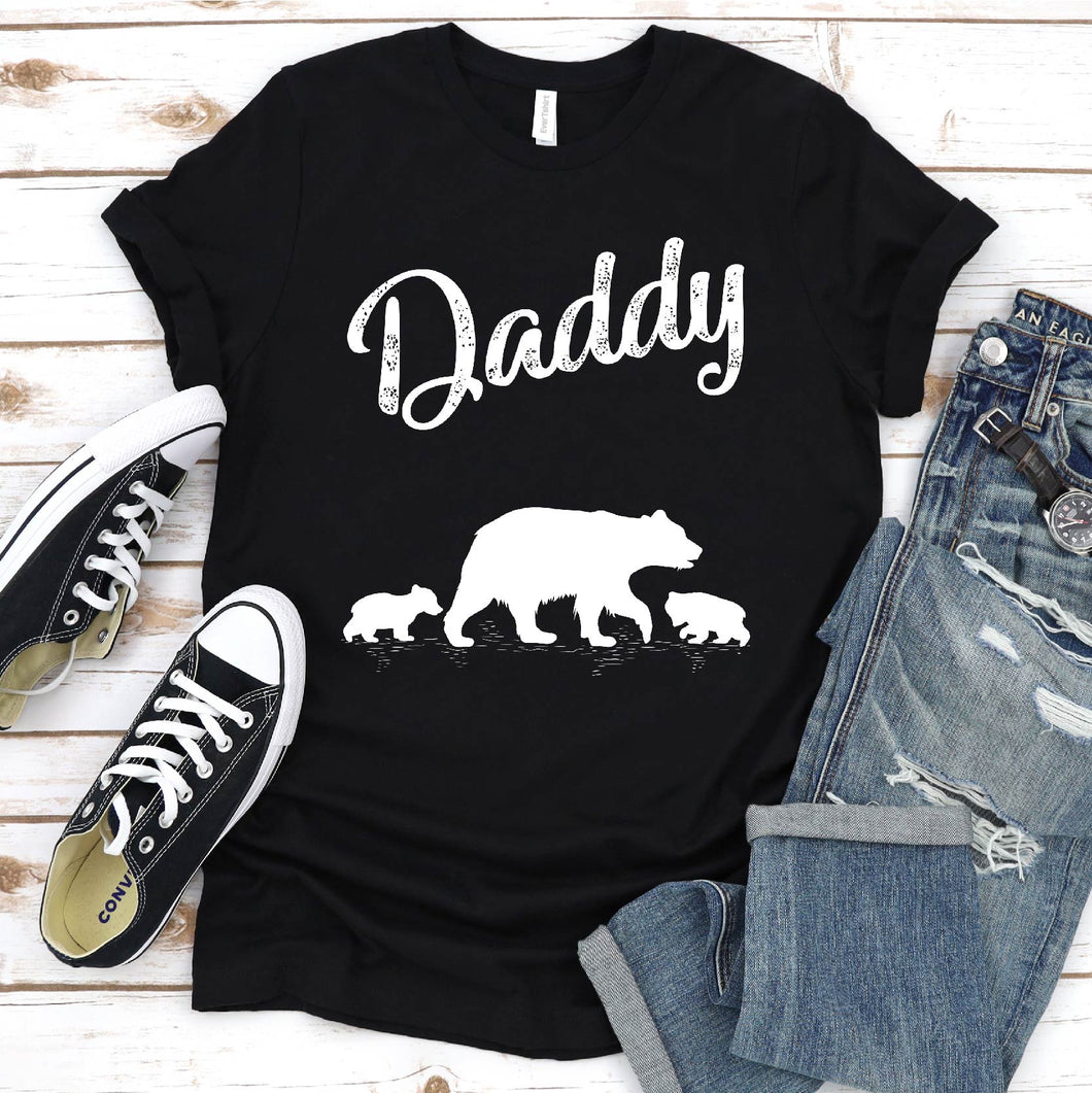 Bear Lover Funny Daddy Bear Fathers Day T-shirt