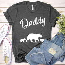 Load image into Gallery viewer, Bear Lover Funny Daddy Bear Fathers Day T-shirt
