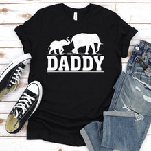Load image into Gallery viewer, Elelephant Lover Shirt Funny Daddy Elelephant Father&#39;s Day T-shirt

