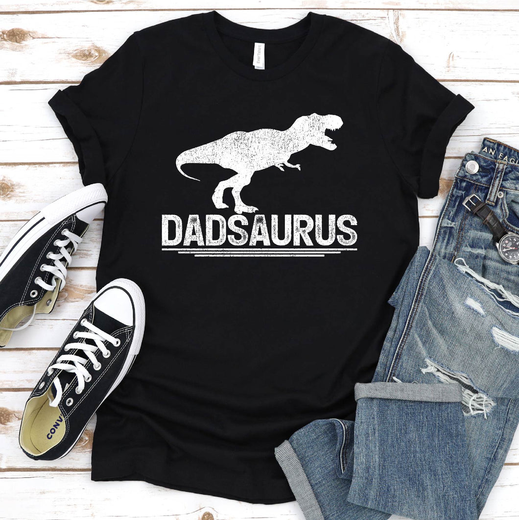 Dinosaur Lover T-Rex Dadsaurus Father's Day T-shirt